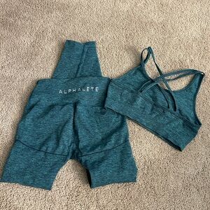 Alphalete Dress Blue Revival Set